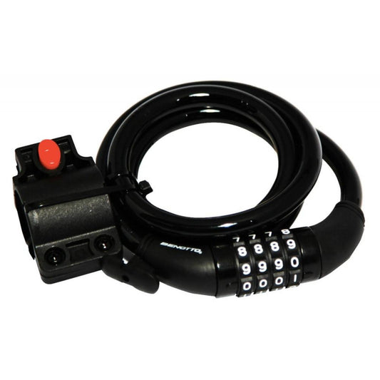 CANDADO DE SEGURIDAD BENOTTO COMBINACION 12X1800MM