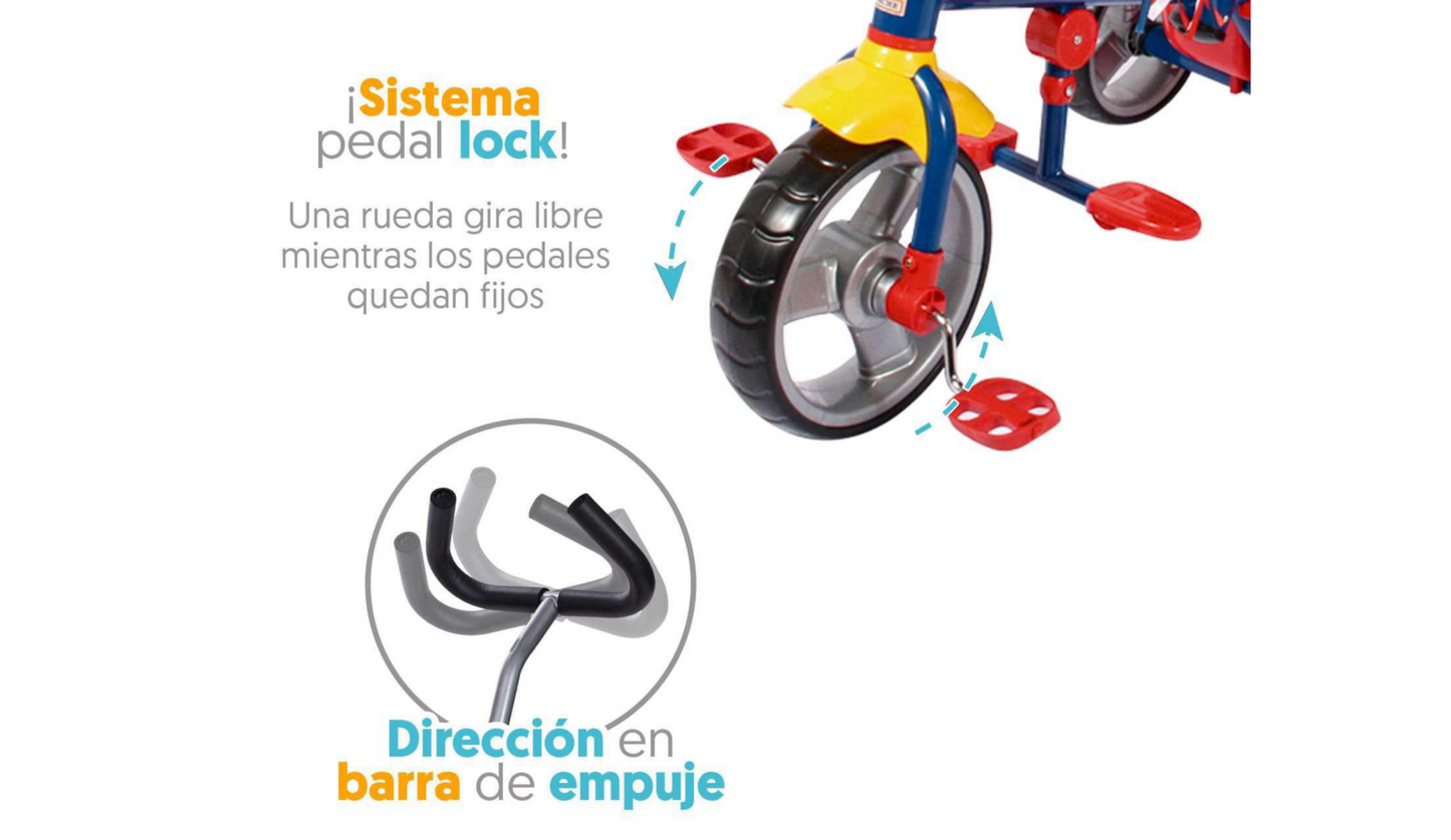 Triciclo Apache con toldo