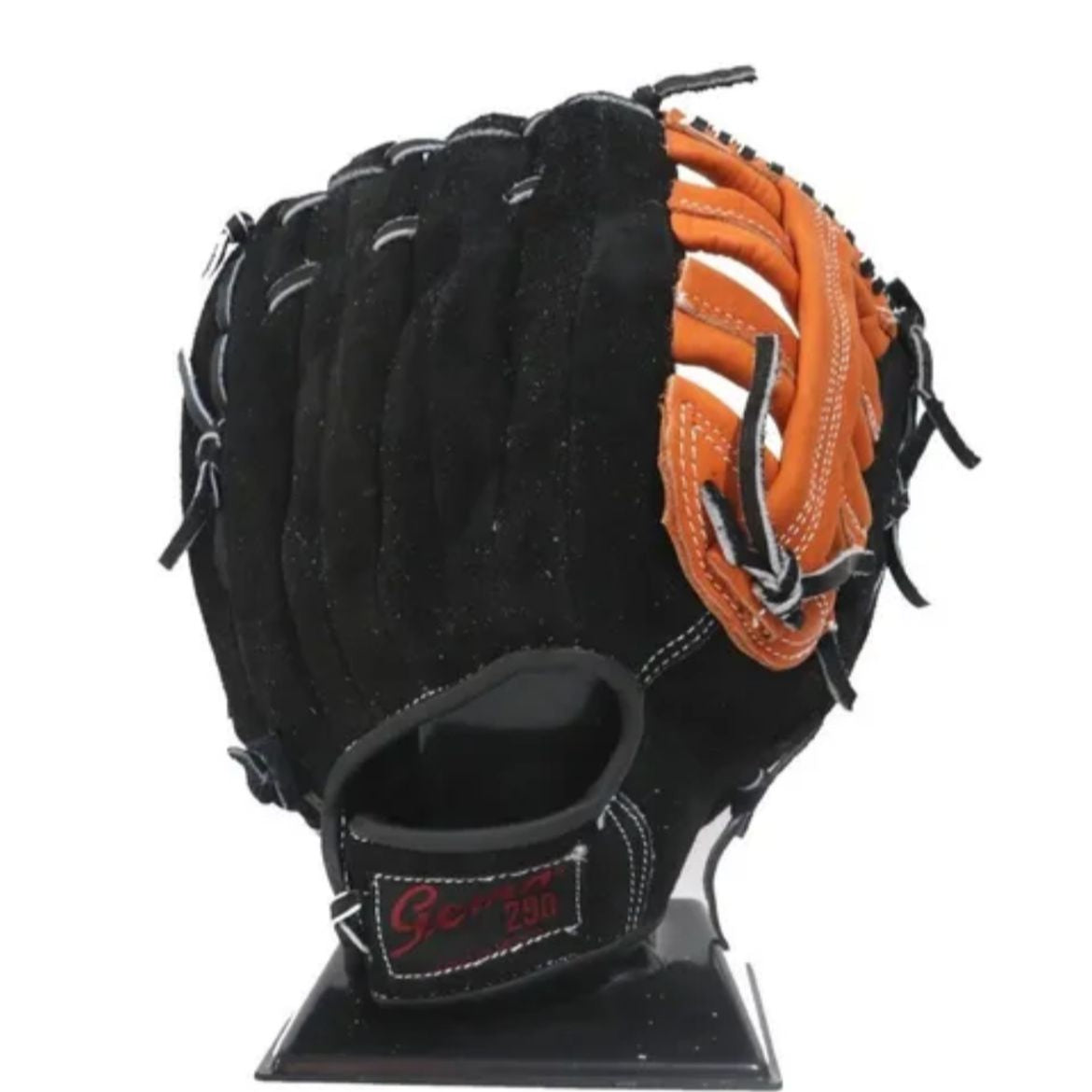 GUANTE BEISBOL GEMA PIEL /CARANZA 290 NEG/CAFE