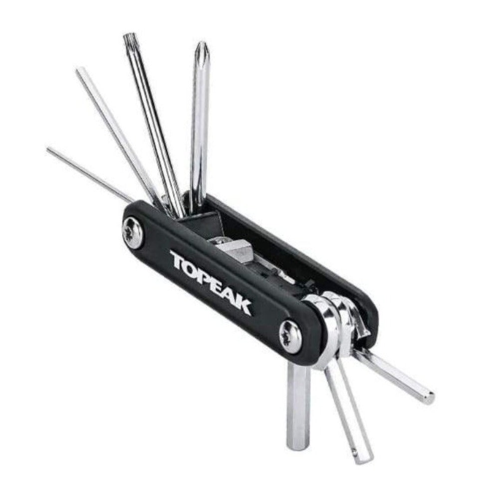 Herramienta TOPEAK X-TOOL+ 11 funciones NEGRO - Rogelio Bicicletas