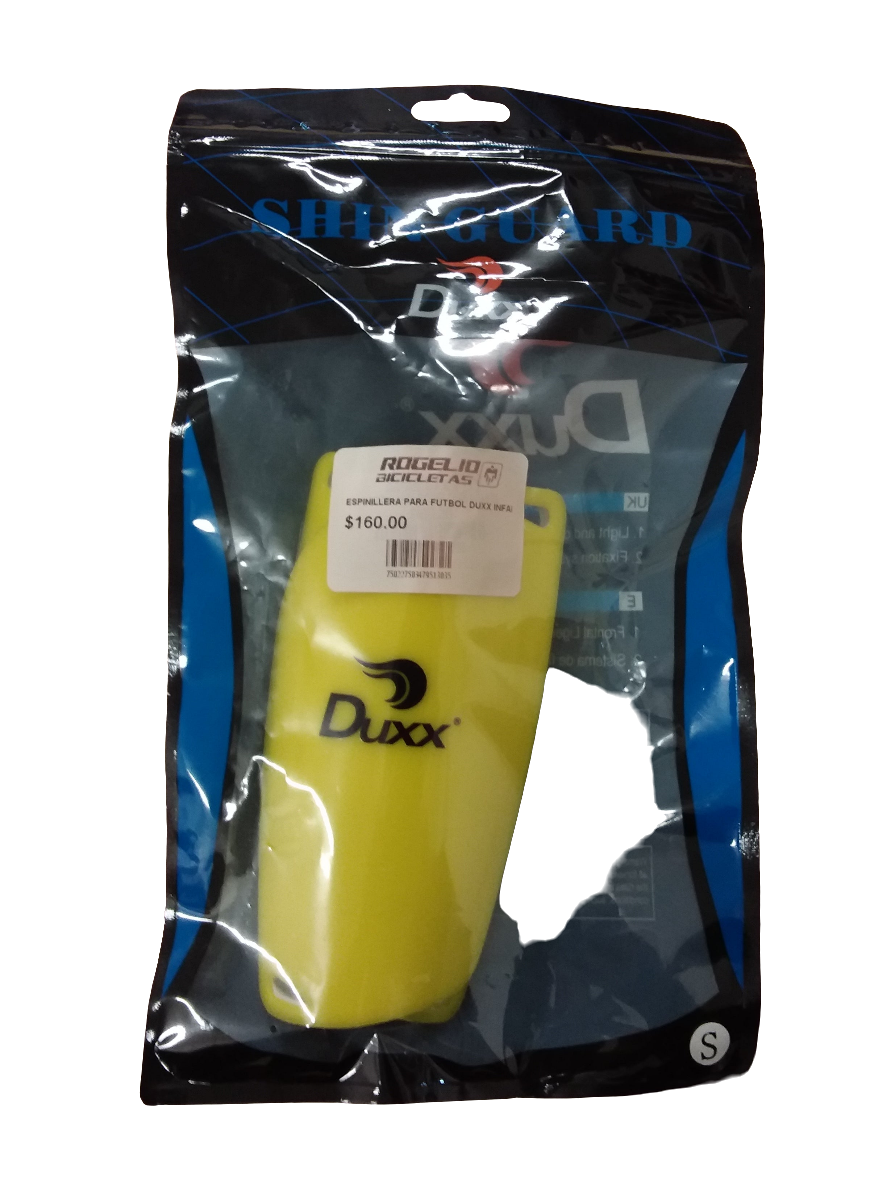 ESPINILLERA PARA FUTBOL DUXX INFANTIL