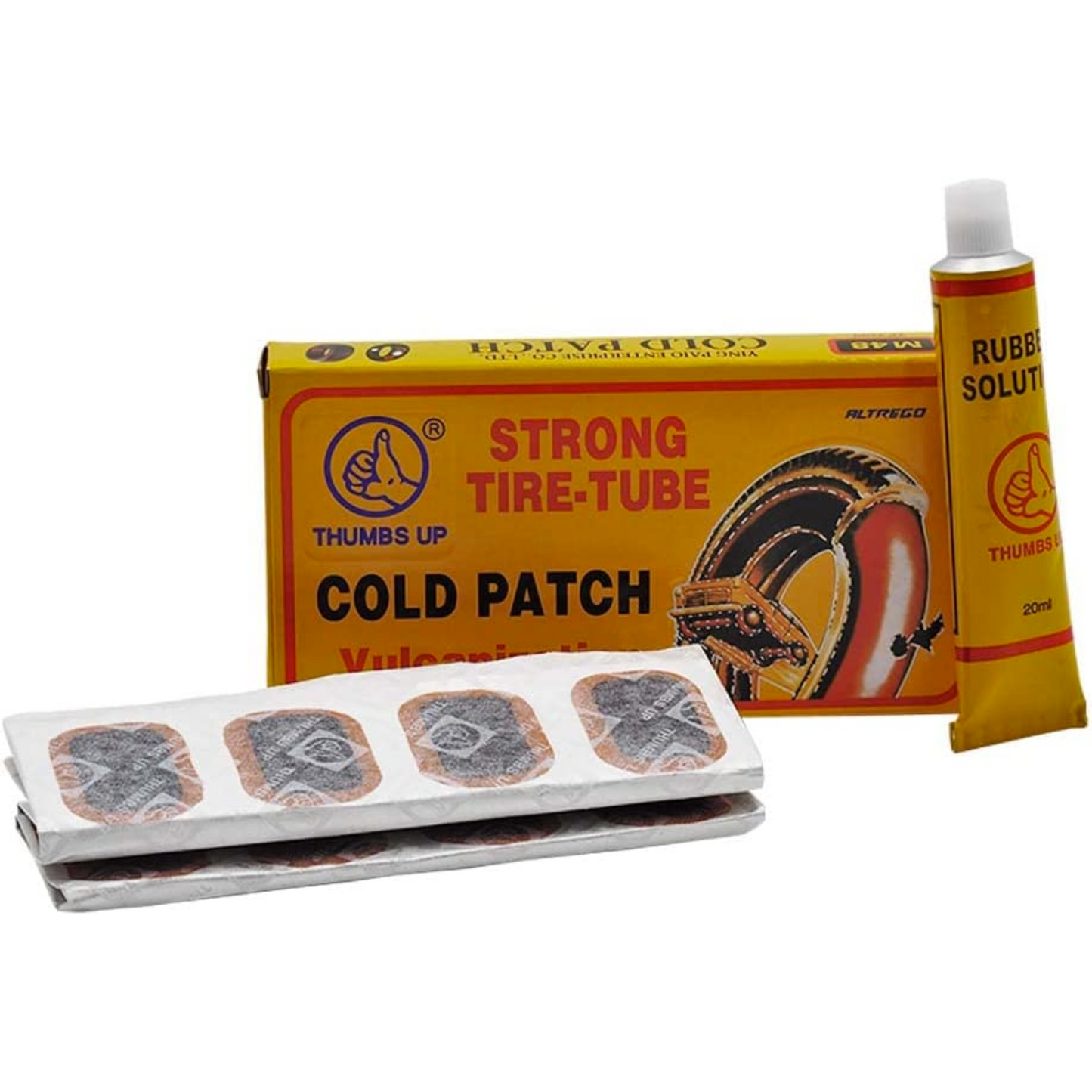 Caja de parche Cold patch 48 pza - Rogelio Bicicletas