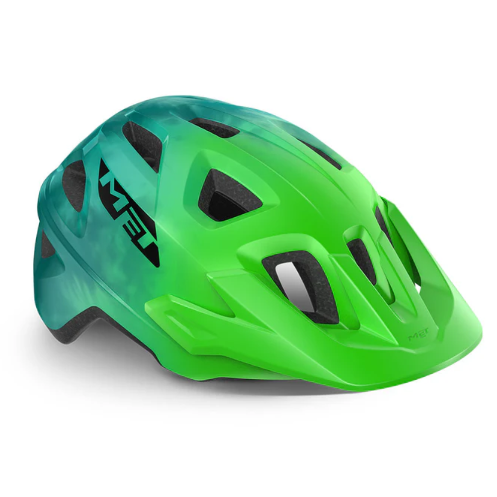 Casco Met Eldar Mips [Verde/azul]