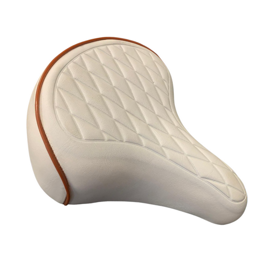 ASIENTO ALTREGO ROMBO BLANCO/CAFE
