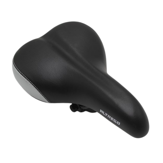 Asiento MTB altrego racer piel resorte