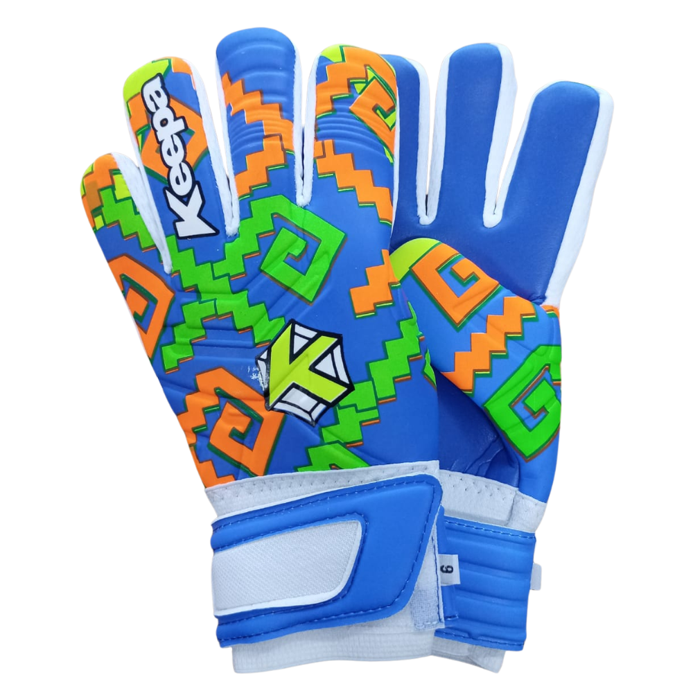 GUANTE PORTERO KEPPA [VERDE/NARANJA/AZUL]