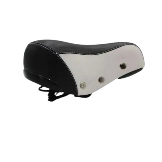 ASIENTO ALTREGO PROSTATICO NEGRO/BLANCO CON REMACHES