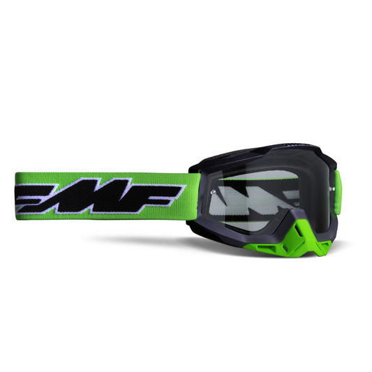 Goggle Powerbomb Rocket lime- Clear Lens