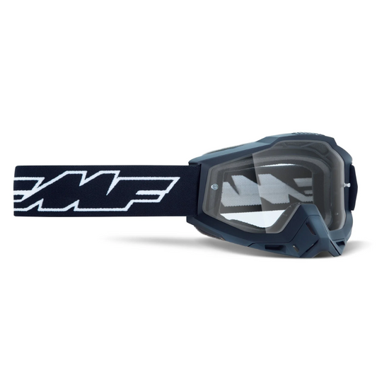 Goggle Powerbomb Rocket Black - Clear Lens