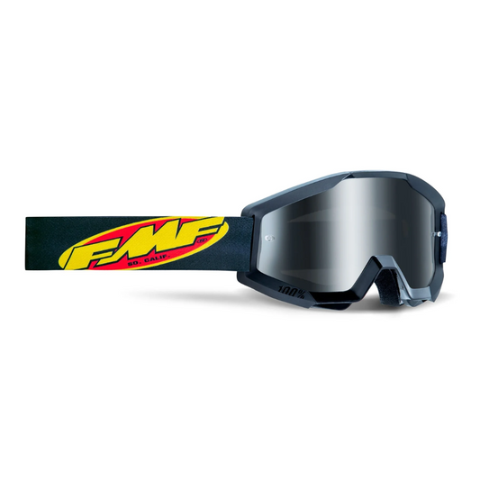 Goggle Powercore Core Black - Mirror Silver Lens