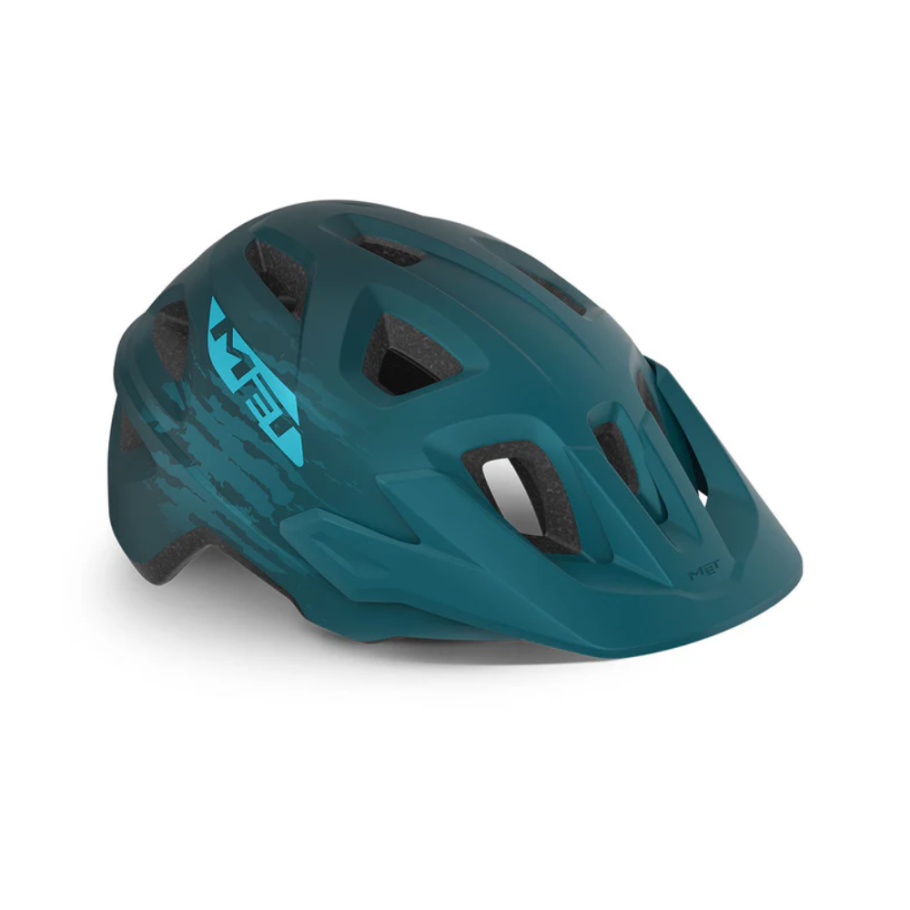 Casco Met Echo [Petrol Blue]