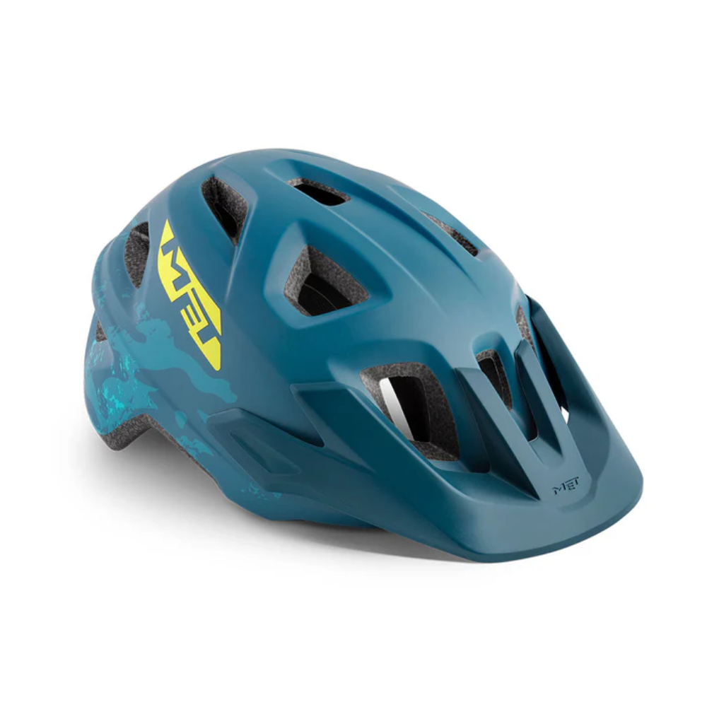 Casco Met Eldar Mips [Azul Petroleo] - Rogelio Bicicletas