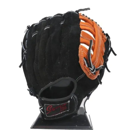 GUANTE BEISBOL GEMA PIEL /CARANZA 290 NEG/CAFE