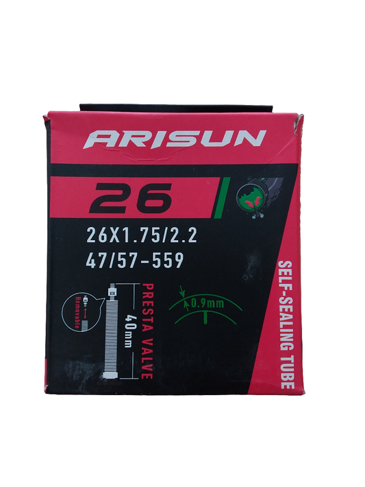 CAMARA 26X2.125 ARISUN CON SELLADOR V/F