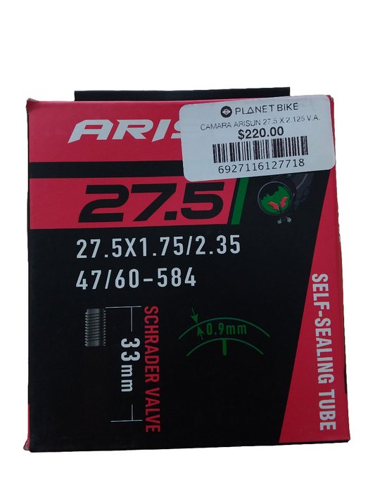 CAMARA 27.5 X 175/2.35 ARISUN C/SELLADOR V/A