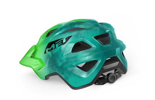 Casco Met Eldar Mips [Verde/azul]