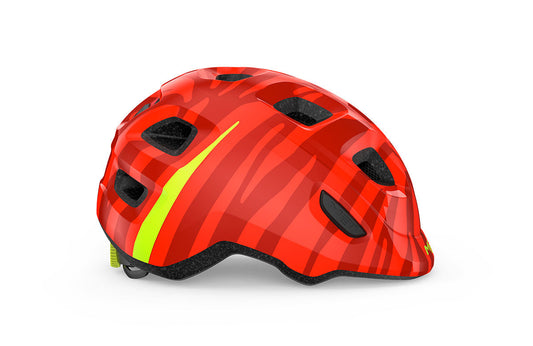 Casco Hooray [Rojo Zebra] - Rogelio Bicicletas