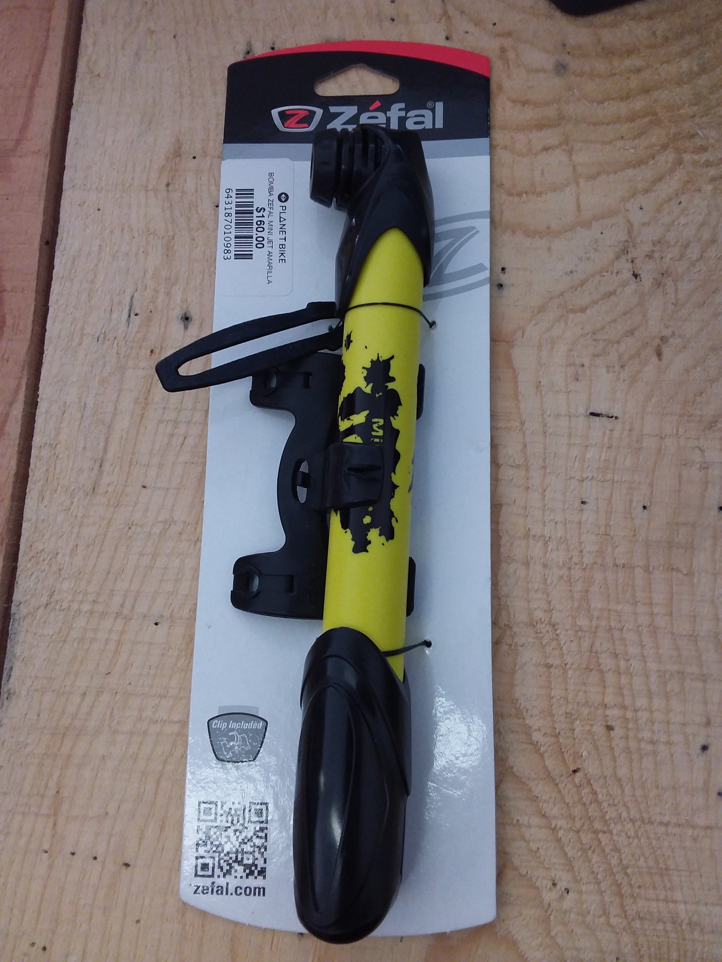 Bomba de mano zefal mini jet